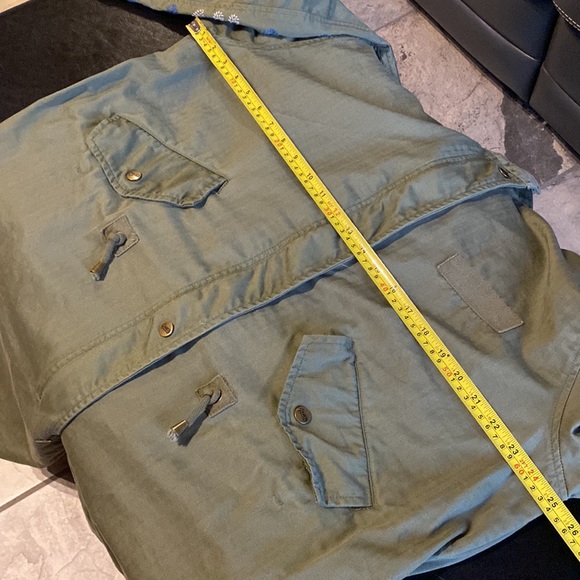 BOHO Nanette Lepore 100% Cotton Lightweight Trench Coat With Embroidered Arms - Picture 14 of 16